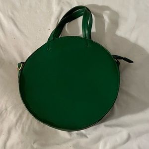 H&M Circle ShapeShoulder Bag: Kelly Green